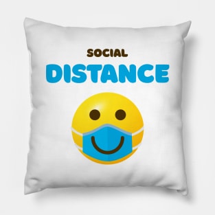 Social distance I Quarantine Pillow