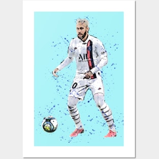 Neymar Brazilian Legend Art Poster for Sale by FootballArcade