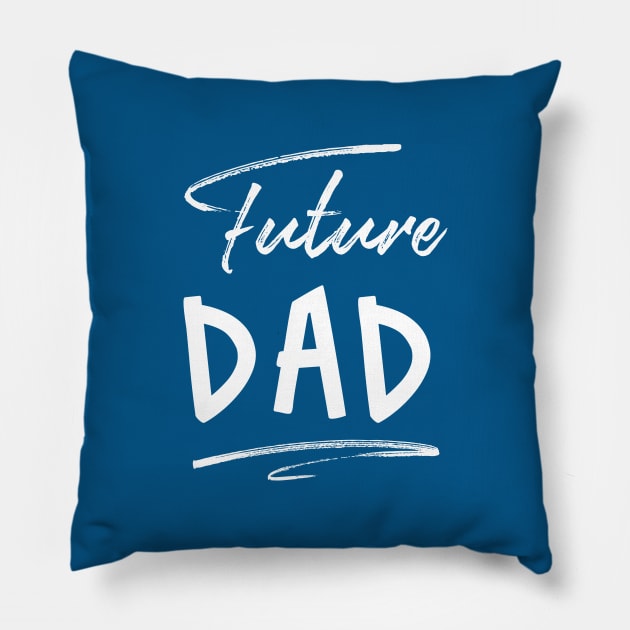 Future Dad Pillow by Inspire Creativity