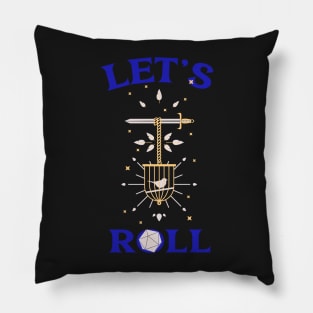 Lets Roll Pillow