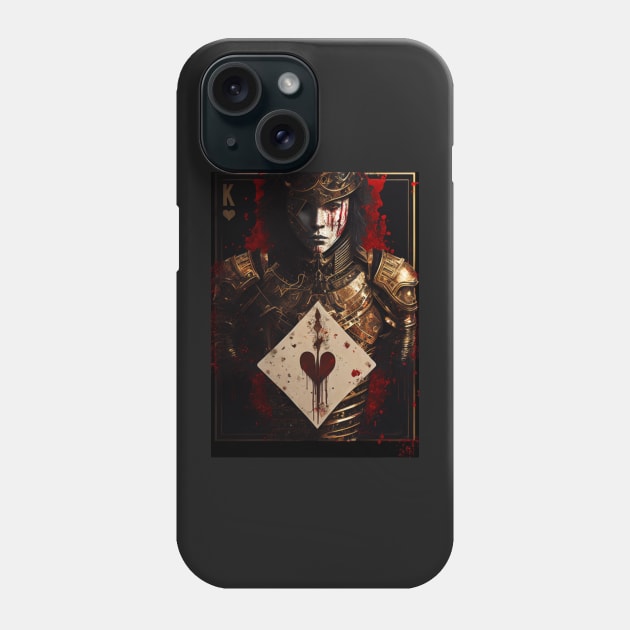 King of Hearts Phone Case by Newtaste-Store