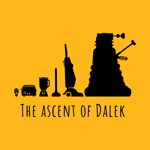 The Ascent of Dalek (BLACK) by tone