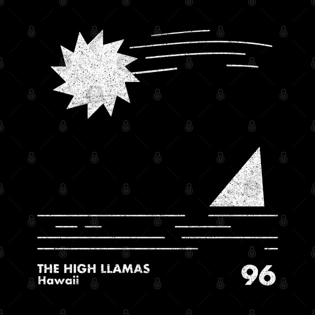 The High Llamas / Hawaii / Minimal Style Graphic Design by saudade