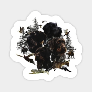 German Wirehaired Pointer Magnet