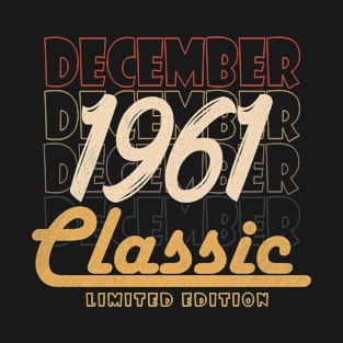 december 1961 birthday T-Shirt