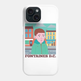 Fontaines DC • Retro Fan Design Phone Case