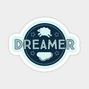 Dreamer Badge Magnet