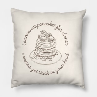 Pancakes for Dinner Pillow