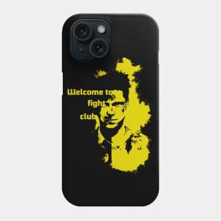 Welcome to fight club yellow Phone Case