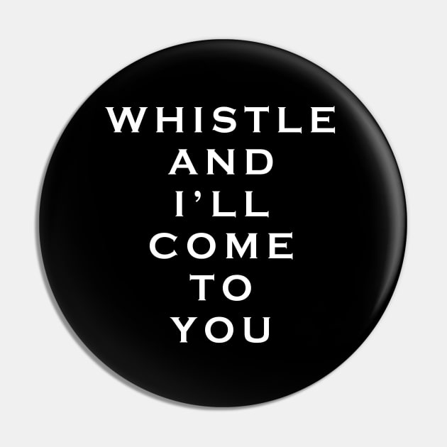 Oh whistle and i'll Come to You My Lad Pin by Lyvershop