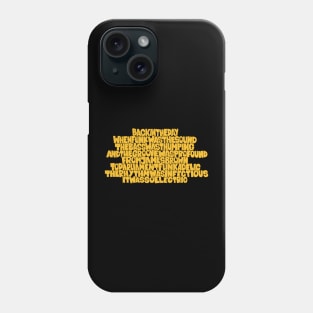 Funky Music Rhymes - Oldschool Graffiti Style Phone Case