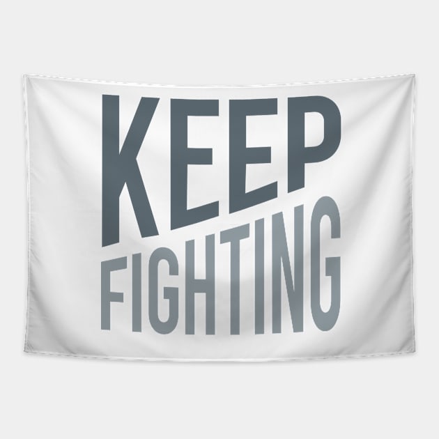 Boxer Motivation Keep Fighting Tapestry by whyitsme