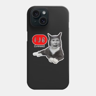 CAT T-SHIRTS - F.J.B. COMMUNIST FUNNY BIDEN MEME QUOTE Phone Case