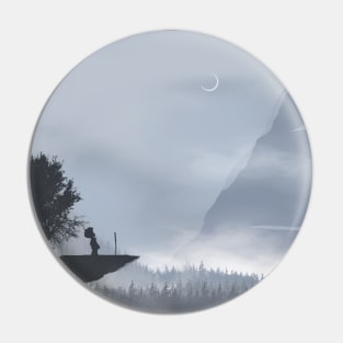 Early morning Huey: Legacy Edition Pin