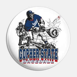 Gopher State Big Stick Baseball Pin