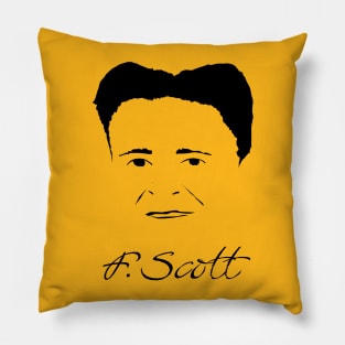 F. Scott. Fitzgerald Pillow