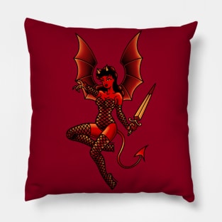 OldSalt American Traditional Dragoness Pillow