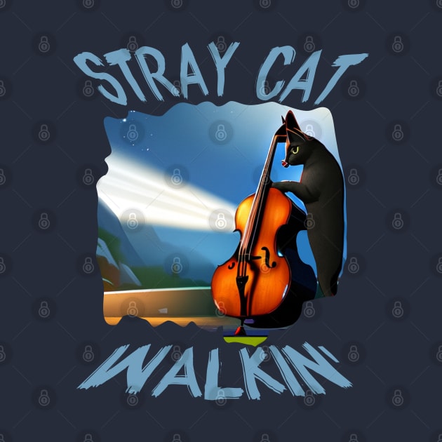 Stray Cat Walkin' by Blended Designs