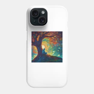 Trance in the Psychedelic Forest Phone Case