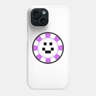 Purple Violet Quackity Casino Phone Case