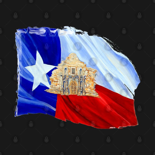 ALAMO FLAG by jmodern