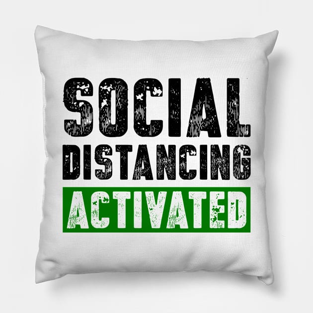 Social Distancing Activated Pillow by colorsplash