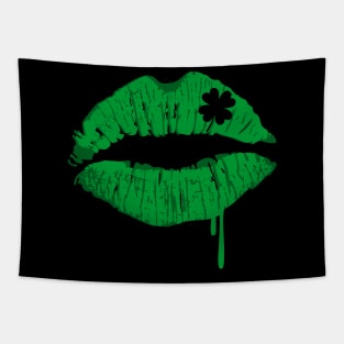 Kiss Me On St. Patrick's Day Tapestry