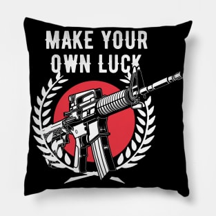Make Your Own Luck Pillow