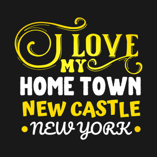 I love New Castle New York T-Shirt