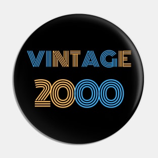 Vintage 2000 - 20th Birthday Gift Pin