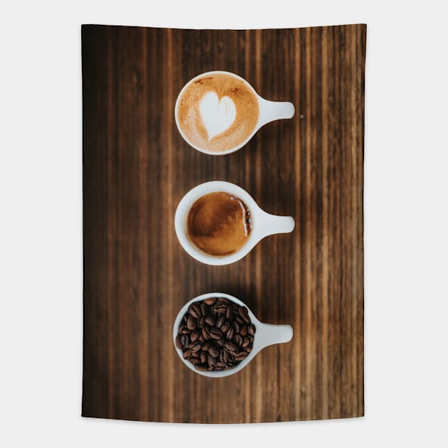 Coffee Shop Tapestry by NewburyBoutique