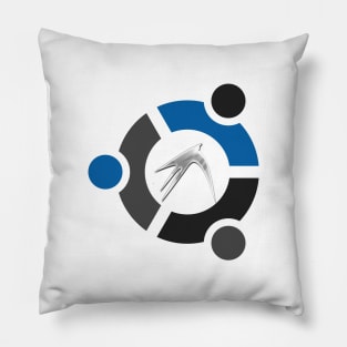 Lubuntu Official Logo Pillow