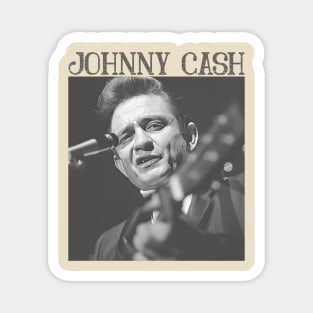 Johnny Cash // Retro Magnet