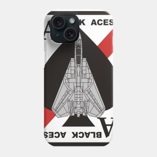 F14 Tomcat - VF41 Black Aces Phone Case