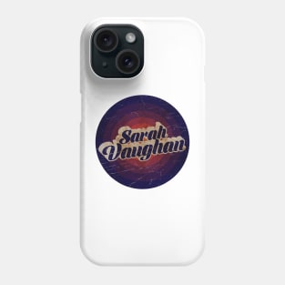 SARAH VAUGHAN - VINTAGE BLURN CIRCLE Phone Case