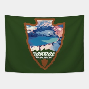 Katmai National Park and Preserve arrowhead Tapestry