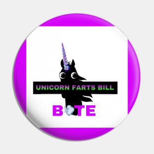 Unicorn Farts Bill Pin