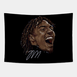 Tyrese Maxey Philadelphia Scream Tapestry