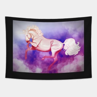 Unicorn in the Clouds Tapestry