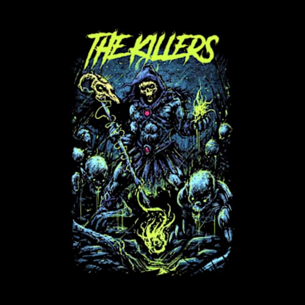 THE KILLERS BAND MERCHANDISE by Rons Frogss