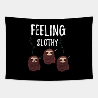 Sloth - Sleeping sloths - Funny sloths Tapestry