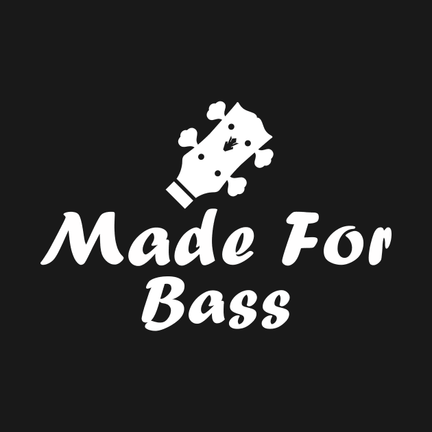 Made For Bass Logo (White) by Made For Bass