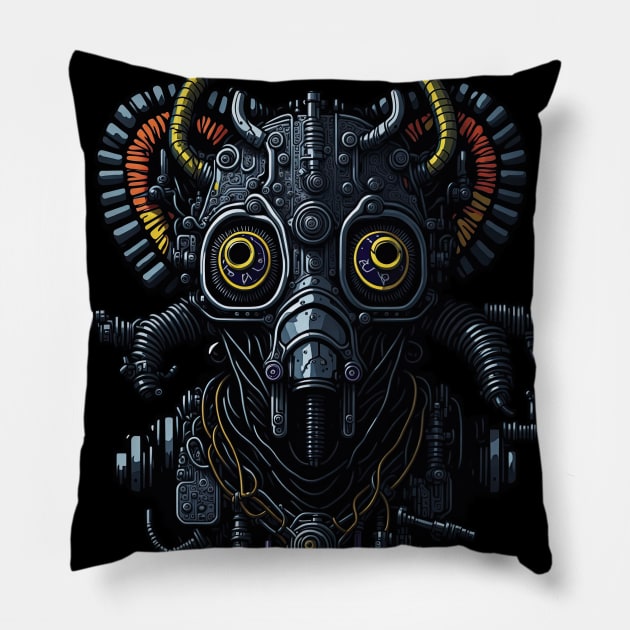 Electric Sheep Pillow by Houerd