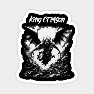 Mysterious Abyss King Crimson Magnet