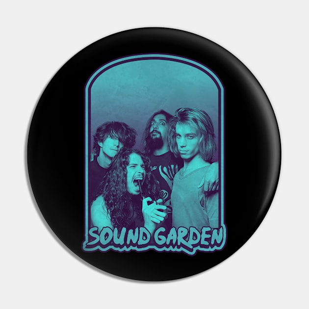 Sound garden Pin by CompassCempis