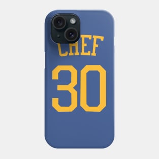 Steph Curry 'CHEF' Nickname Jersey - Golden State Warriors Phone Case