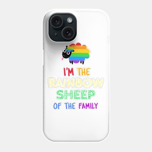 The Rainbow Sheep Of The Family Phone Case