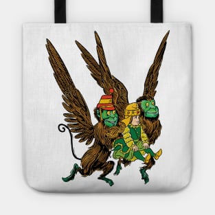 Dorothy with Flying Monkeys, Wizard of Oz Tote
