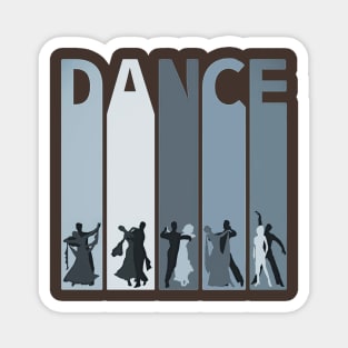 Elegant DANCE Magnet