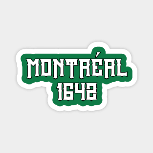 Montréal 1642 Magnet